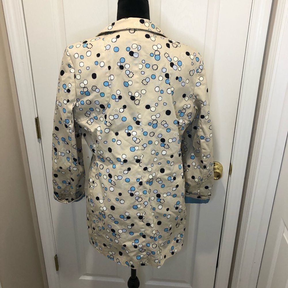 I.e. button down tan trench coat with pockets size large - Picture 11 of 14